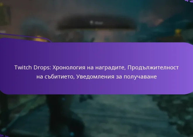 Twitch Drops: Хронология на наградите, Продължителност на събитието, Уведомления за получаване